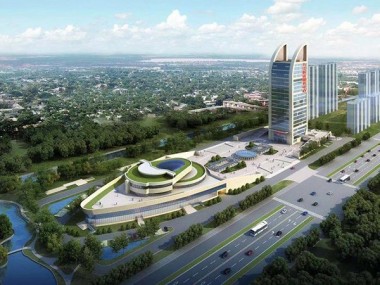 九江長江航運(yùn)中心（一期）項(xiàng)目部800KW康沃發(fā)電機(jī)組